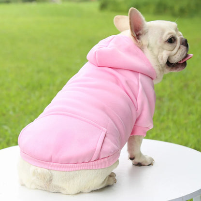 Dog Winter Warm Hooded Sweatshirt For Small Medium Dog Pet Coat Puppy Cat Apparel Outfit Clothes For Chihuahuas French Bulldog