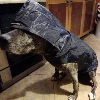 Dog Raincoat Convenient Reflective Pet Rainy Dog Clothes Outdoor Waterproof Cape Pet Raincoat